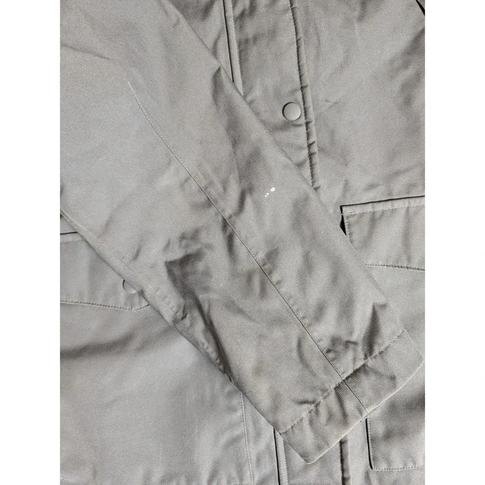 Patagonia Kids Insulated Waterproof Parka Jacket Gray Hooded Winter Warm‎